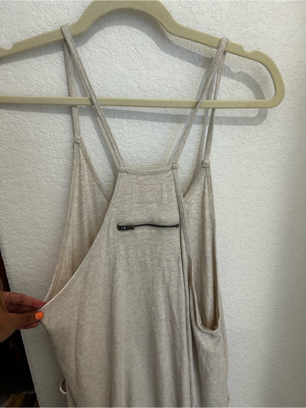 Free People Hot Shot Onesie - Oatmeal Heather - Picture 4 of 6